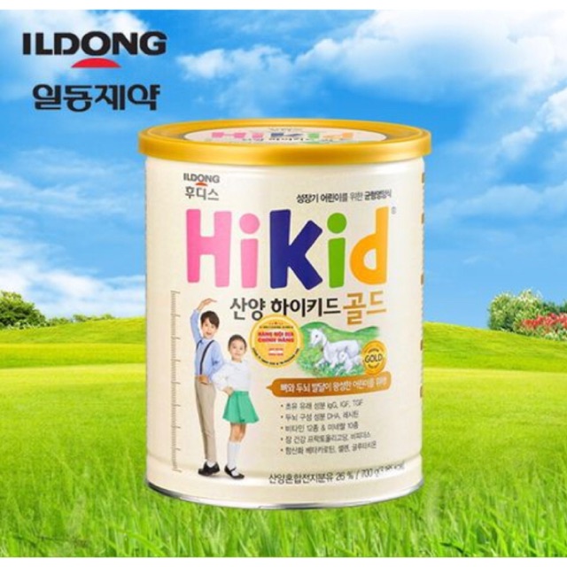 [Chính hãng NK Phương Linh] Sữa Hikid Dê 700g