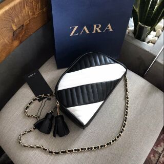 Túi ZARA chần bông đeo chéo