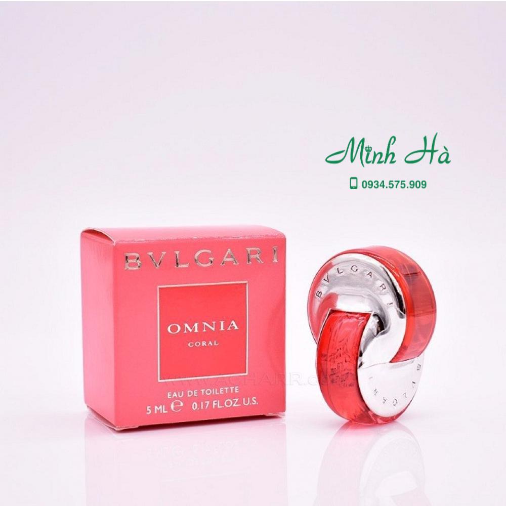 [Mini 5ml] Nước hoa nữ Bvlgari Omnia Coral