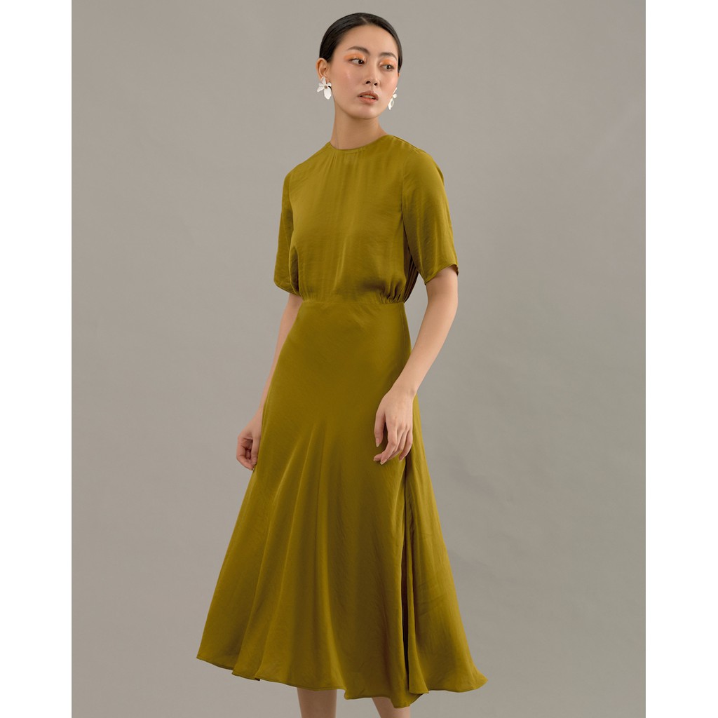 [Mã FAMALLT5 giảm 15% đơn 150k] MAUVE - Đầm lụa THANH