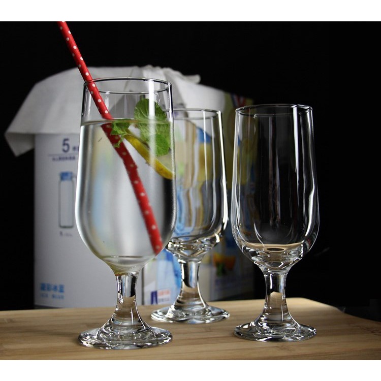 SALE GIÁ SỈ TẠI XƯỞNG Bộ 6 cốc ly thủy tinh hoa tuy lip libbey sinh tố cocktail bia Thổ Nhĩ Kỳ 44882 - 355ml