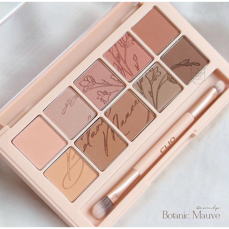 [ĐỦ BILL | Clio ] Bảng mắt 10 ô Pro Eye Palette màu 08 Into the Lace và 09 Botanic Mauve | BigBuy360 - bigbuy360.vn