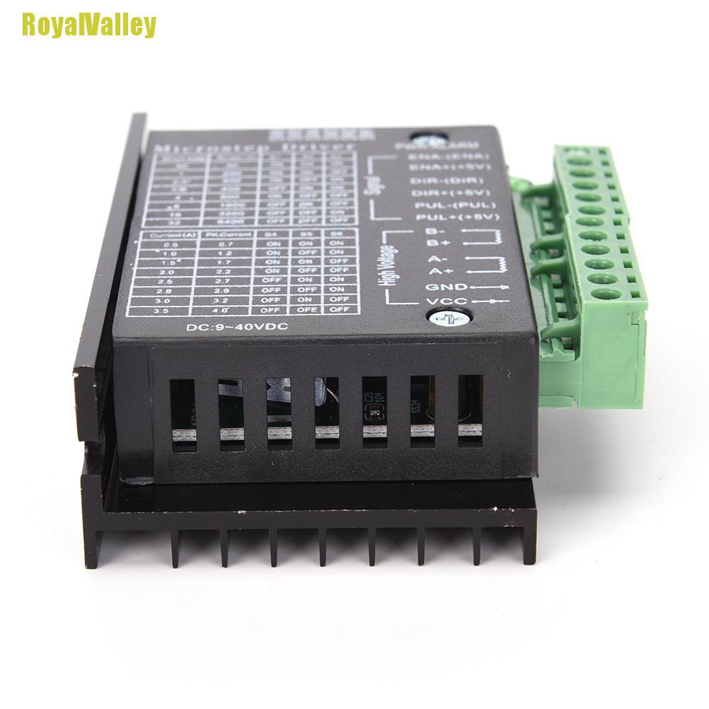 Bảng Mạch Điều Khiển Động Cơ Bước Royalvalley Tb6600 Đơn Axis 4a 9~40v