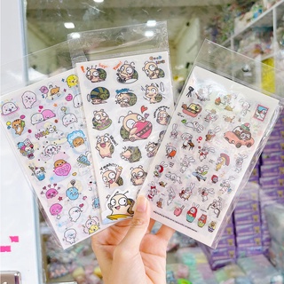 [ QUÀ TẶNG HỌC SINH] Combo 10 Set sticker ( mỗi set 6 tấm) chống nước nhiều mẫu cute