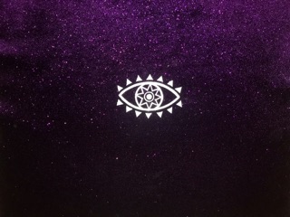 Khăn trải bài tarot, thảm trải bài tarot Third Eyes (tặng kèm túi dây rút)