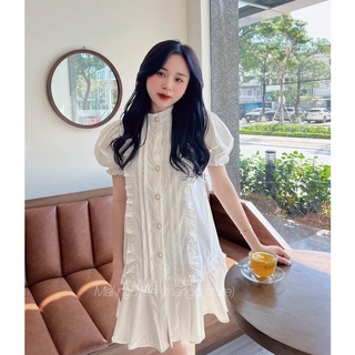 Váy cúc ngọc cổ đức xoè