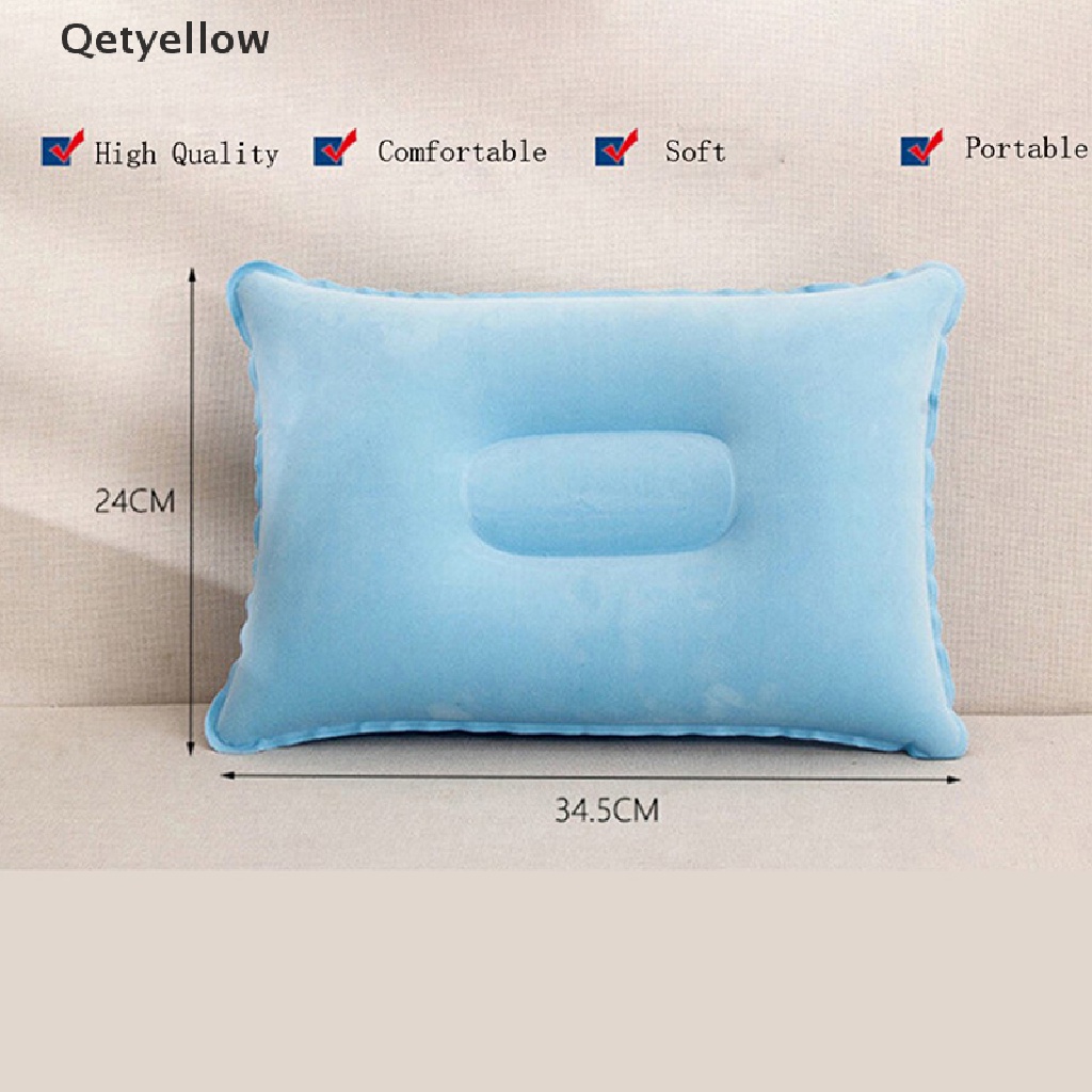 Gối bơm hơi du lịch bằng pvc tiện lợi