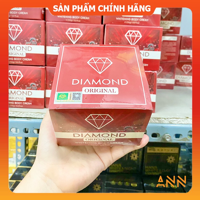 [Chính hãng] Kem body dưỡng trắng da Diamond Original - Doris Beauty Whiteng Body Cream