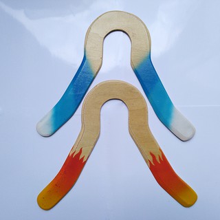 (Có Video)[YoloBoomerang] Real Returning Boomerang gỗ Móng Ngựa