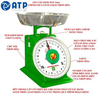Cân  2kg,5kg ,15kg ,30kg Nhơn Hòa Chính Hãng