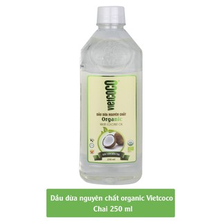 Dầu dừa nguyên chất hữu cơ Vietcoco