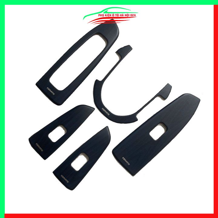 Ốp nội thất cho xe ô tô Cerato 2019 2020 Nhựa ABS vân đá bảo vệ chống trầy xước và làm đẹp xe