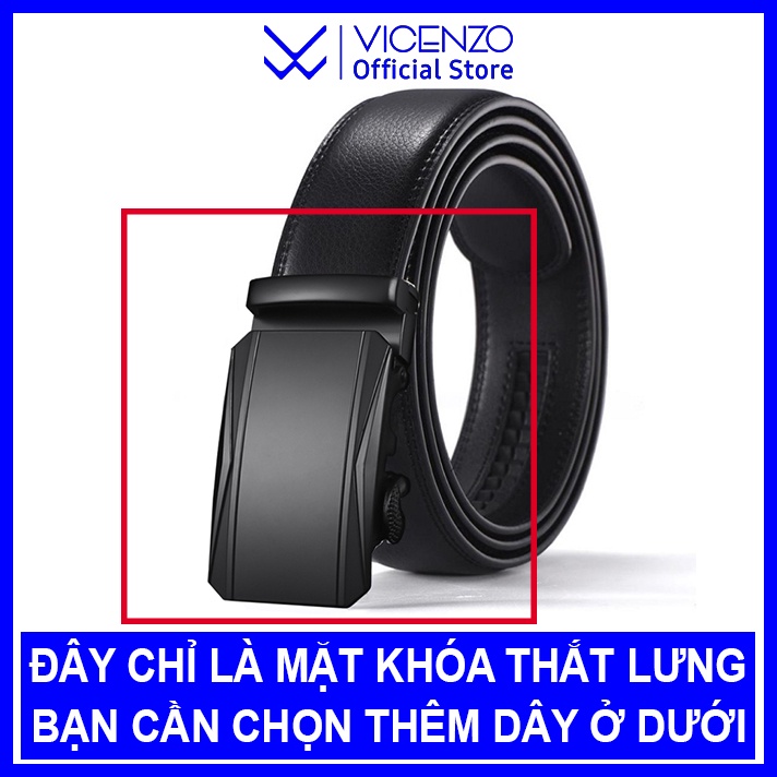 [MÃ VICEN15K ĐƠN TỐI THIỂU 200K GIẢM 15K CHO SẢN PHẨM PHẨM] Thắt Lưng Nam VICENZO Mặt Khóa Tự Động Dây Vải Dù Siêu Bền C