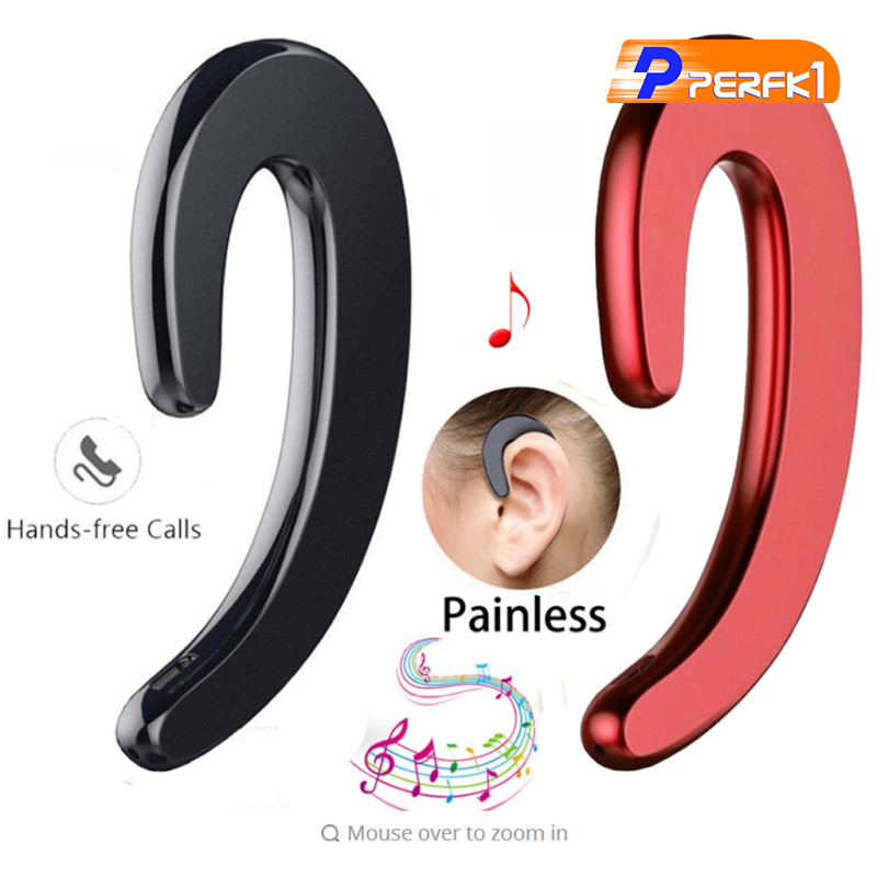 Hot-2 Pieces Bone Conduction Earphone Wireless Bluetooth Headphone for Phone