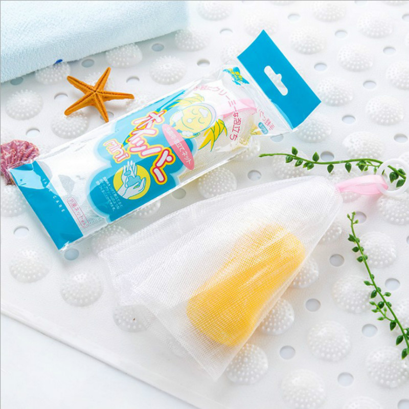 Túi Lưới Đựng Xà Phòng Rửa Mặt Tạo Bọt Tiện Dụng Hiệu Quả