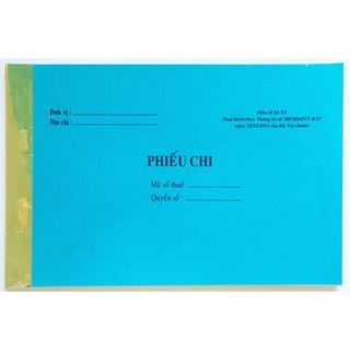 Combo 10 Cuốn Phiếu Thu, Phiếu chi 3 Liên (150 tờ)