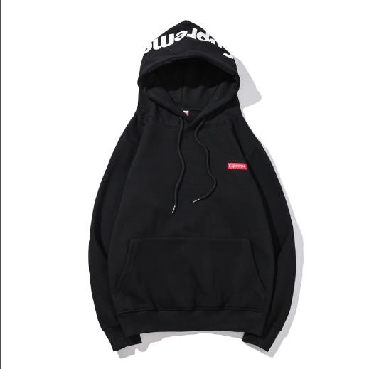 Áo Hoodie Cotton Thêu Chữ Supreme Thời Trang Cho Nam Và Nữ