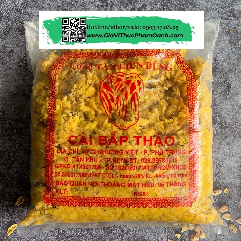 Cải bắp thảo/ tăng xại KG nấu hủ tíu nam vang
