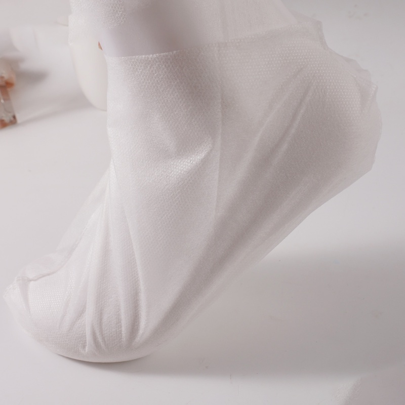 1 Mặt Nạ Chân Bằng Vải Không Dệt Trong Suốt/ Không Ô Nhiễm Tẩy Tế Bào Chết/Bọc Da Chết/Túi Da Chết