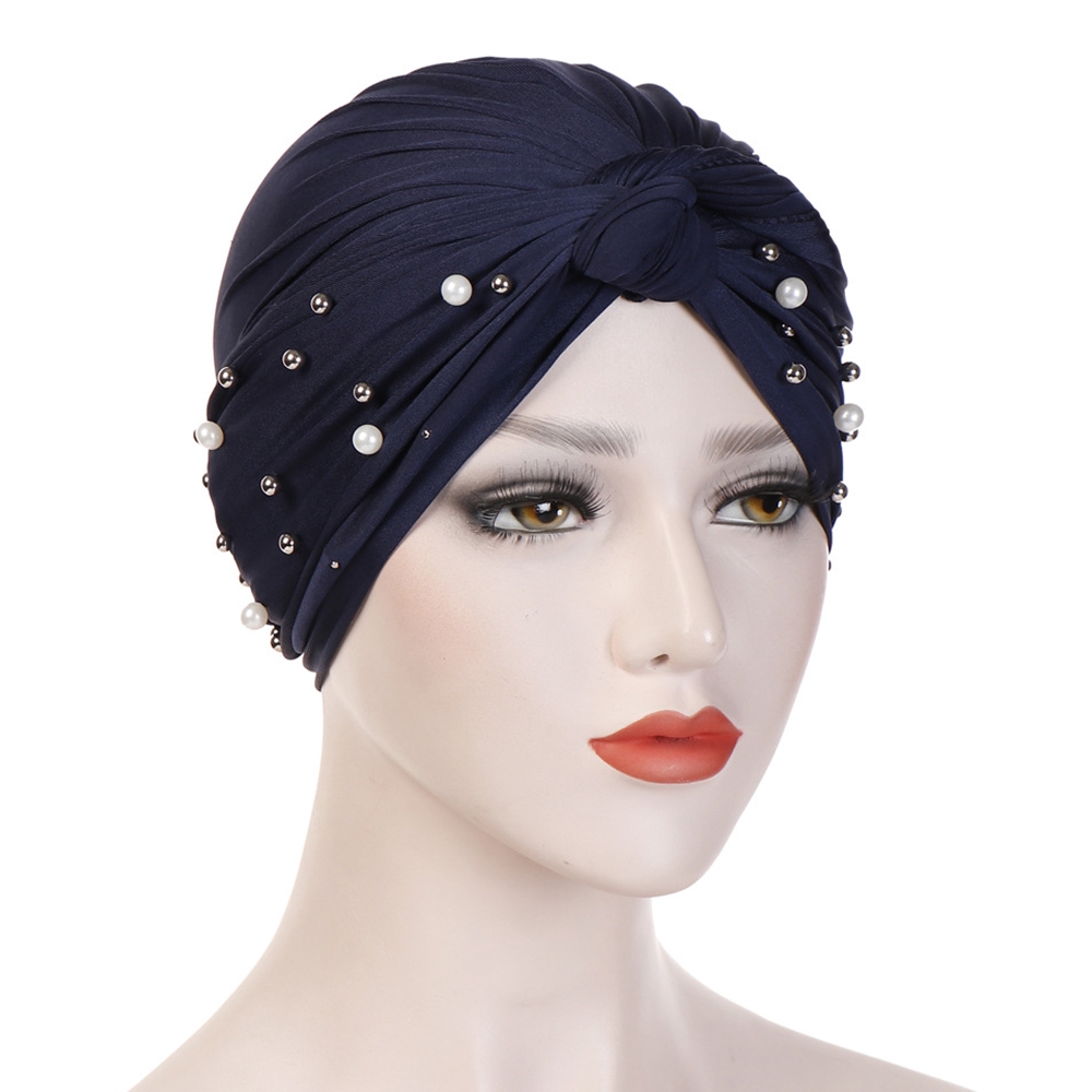 Mũ Turban Đính Hạt Phong Cách Ấn Độ Thời Trang Cho Nữ