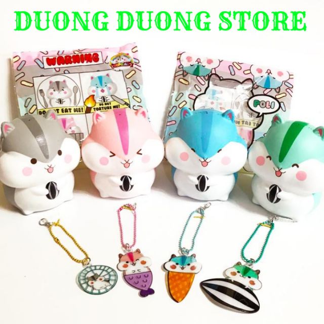 [SALE RẺ] SQUISHY HAMSTER NHỎ HÃNG POPULAR