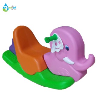 Bập bênh hình voi cao cấp cho bé