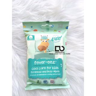 Khăn giấy Lau Hạ Sốt Fever Eez 32 Tờ - Mỹ