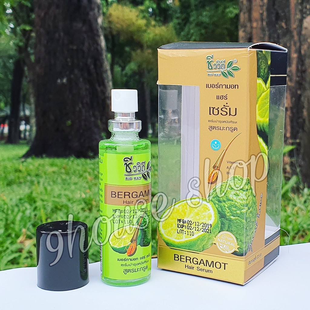 01 Chai Serum BIO WAY Bergamot Xịt Mọc Tóc Thái Lan 22ml