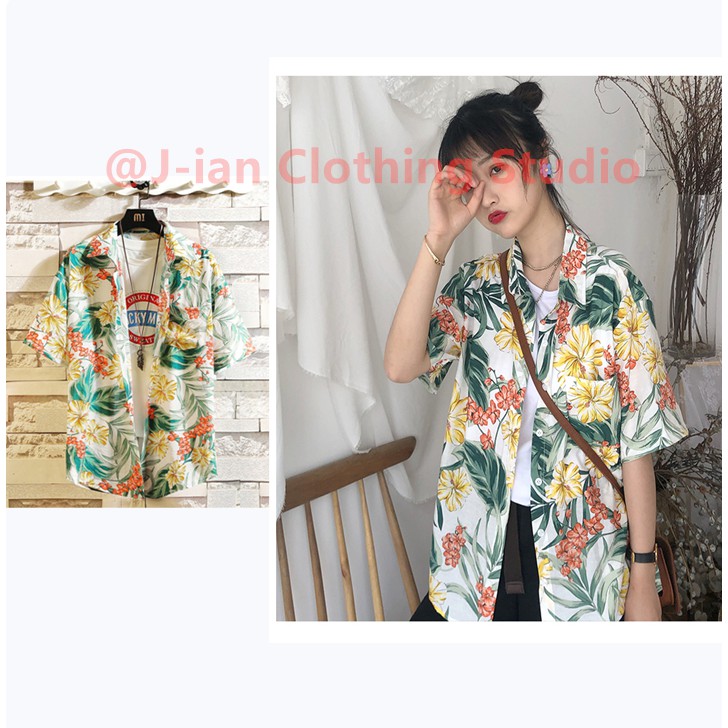 Áo Sơ Mi Nam Ngắn Tay Thiết Kế Họa Tiết Độc Đáo