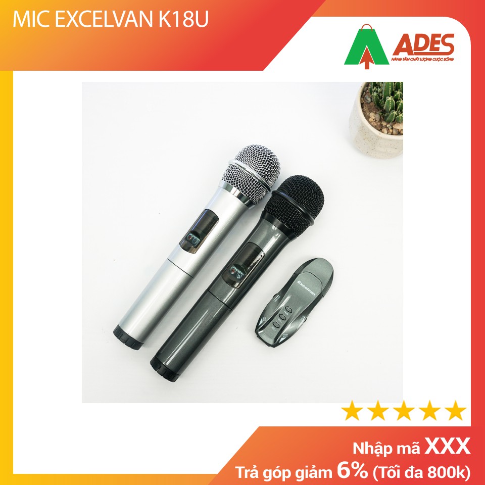 MIC EXCELVAN K18U | HÀNG CHÍNH HÃNG CHẤT LƯỢNG CAO - BẢO HÀNH