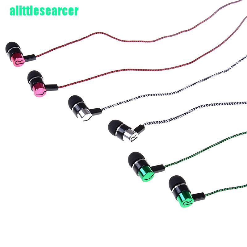 Tai Nghe In-Ear 3.5mm Dây Bện Thời Trang