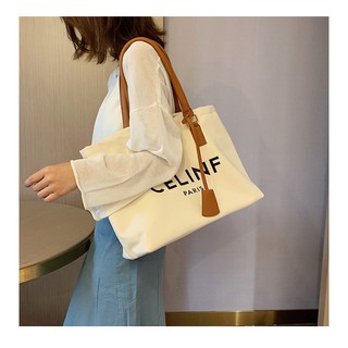 Túi xách nữ tote vải CELINF