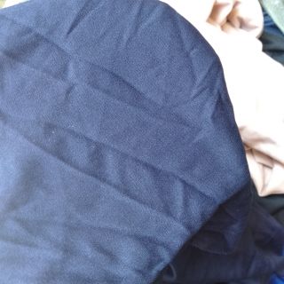 Vải thun lót màu xanh đen