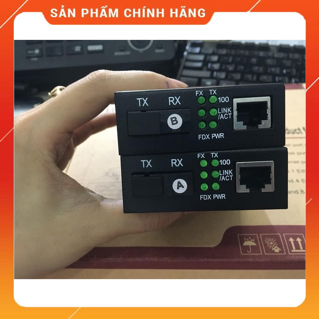 Bộ chuyển đổi quang điện Media Converter Single 10/100mbps dailyphukien