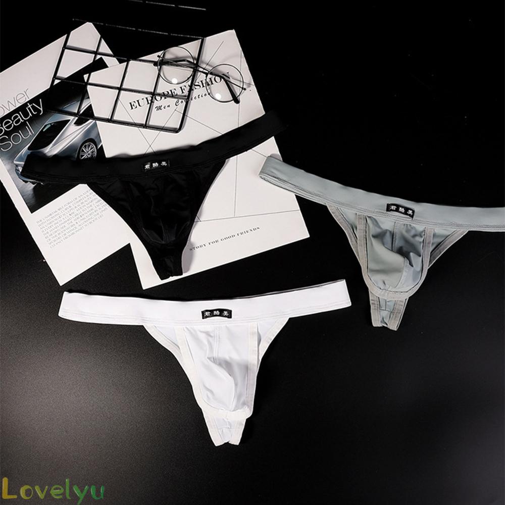 Men G-string Briefs Bikini Hip Lift Panties Low Rise Panties Sexy Panties