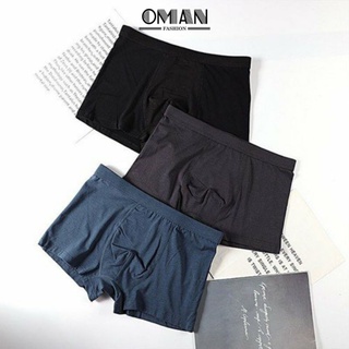 Quần lót nam sịp đùi, tam giác cotton giá rẻ màu ngẫu nhiên- OMAN QL020+QL022