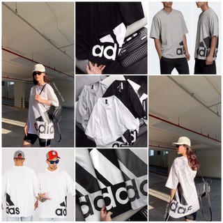 Áo thun cotton adidas biglogo unisex nam nữ