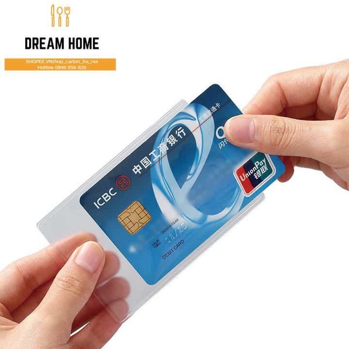 Túi Đựng Căn Cước Công Dân Chứng Minh Thư Thẻ ATM Card Visit Bằng Lái Xe