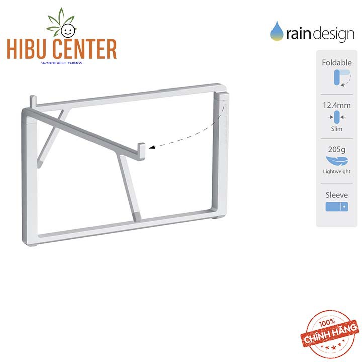 [Cần Thiết] Giá Đỡ Tản Nhiệt Rain Design (USA) MBar Pro+ Foldable Laptop 10084 – 10085 - Follow HIBUCENTER Giảm 5%