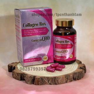 [HOT]Viên uống COLLAGEN ROX bổ sung Collagen, hỗ trợ làm đẹp da, trắng sáng da – Hộp 60 viên