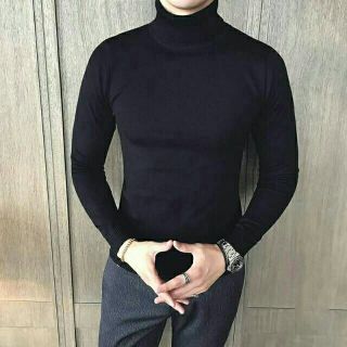 ÁO LEN NAM CỔ LỌ NHIỀU MÀU FREE SIZE 48kg-70kg