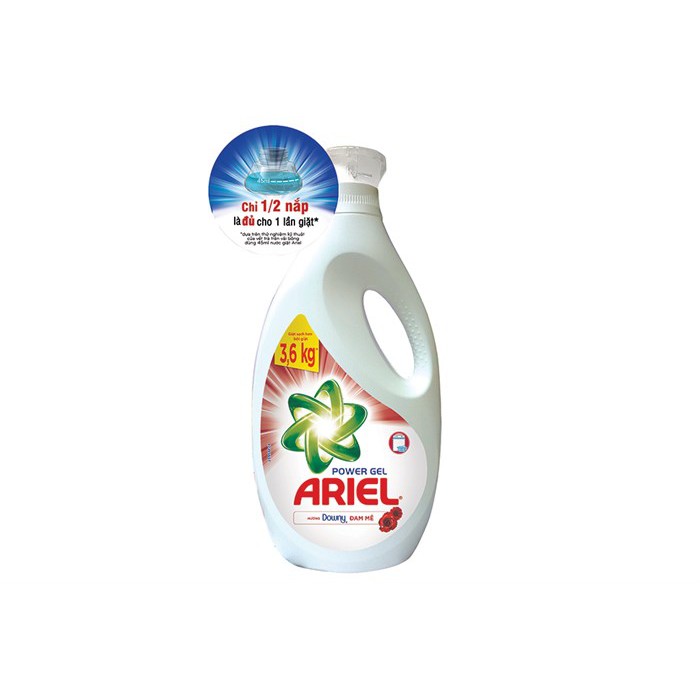 Nước giặt Ariel hương Downy đam mê chai 2,4kg