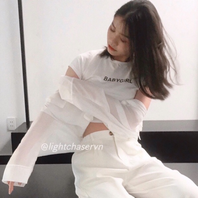 Sơ Mi Trắng mỏng
