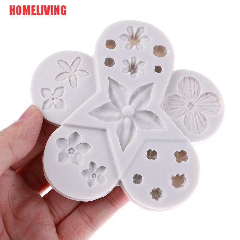 Khuôn silicone Tạo Hình Hoa Trang Trí Bánh Kẹo