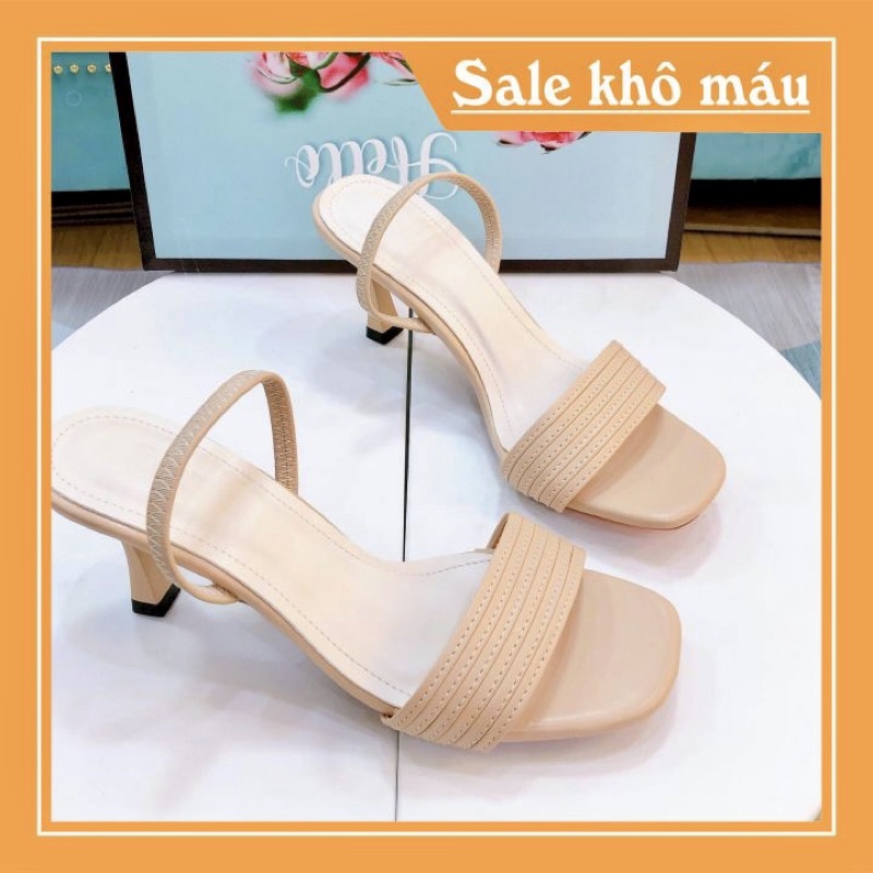 Giày cao gót nữ 💥XẢ KHO💥đế 5p&7p, chất da mềm lót đế êm chân, lên ch