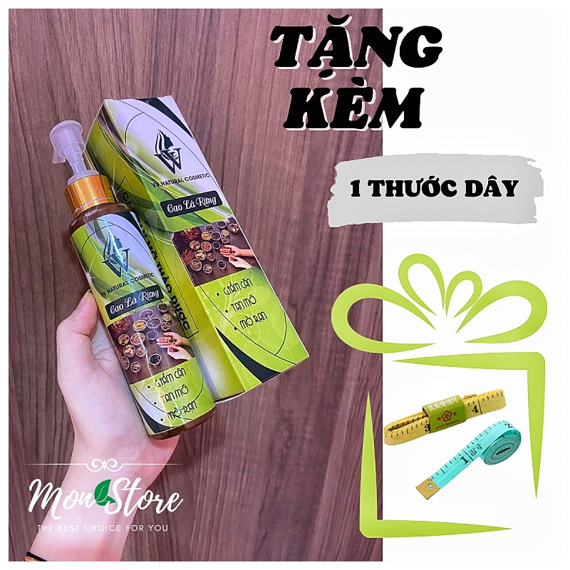 [Tặng thước dây] CAO LÁ RỪNG TAN MỠ VV Natural Cosmetic - giảm mỡ bụng nhanh, không gây nhờn rít