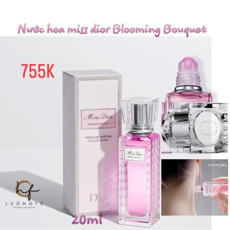 Nước hoa lăn Miss Dior Blooming Roller 20ml