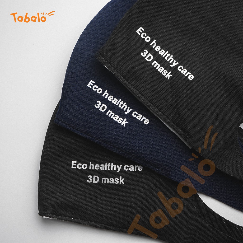 Khẩu Trang Vải 2 Lớp Kháng Khuẩn Tabalo - Eco 3D Mask