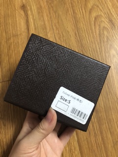 VÍ NGẮN MINI CNK VÂN DA RẮN FULL BOX [Hàng new]