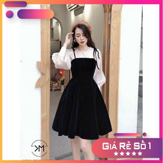 Váy đầm yếm siêu xinh 🌟 đầm xoè rất dễ thương 💗T58
